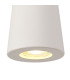 Alina Cone Pendant 1 x GU10 White Paintable Gypsum-5