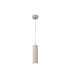 Alina Cylinder Pendant 1 x GU10 White Paintable Gypsum-6