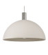 Alina Dome Pendant 1 x E27 White Paintable Gypsum-5