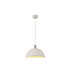 Alina Dome Pendant 1 x E27 White Paintable Gypsum-6