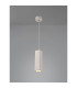 Alina Rectangluar Pendant 1 x GU10 White Paintable Gypsum-2