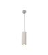 Alina Rectangluar Pendant 1 x GU10 White Paintable Gypsum-6