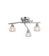 Ardice Flush Ceiling 3 Light G9 Polished Chrome/Clear Glass-1