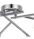 Ardice Flush Ceiling 6 Light G9 Polished Chrome/Clear Glass-4