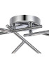 Ardice Flush Ceiling 6 Light G9 Polished Chrome/Clear Glass-5