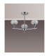 Aria Fixed Pendant 3 Light G9 IP44 Polished Chrome/Clear Glass-6