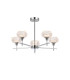 Aria Fixed Pendant 5 Light G9 IP44 Polished Chrome/Clear Glass-1