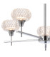 Aria Fixed Pendant 5 Light G9 IP44 Polished Chrome/Clear Glass-5