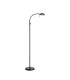 Bamberg Floor Lamp 1 Light G9 Satin Black-1