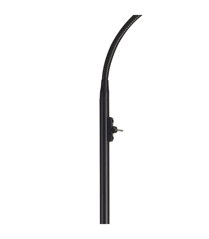 Bamberg Floor Lamp 1 Light G9 Satin Black-5