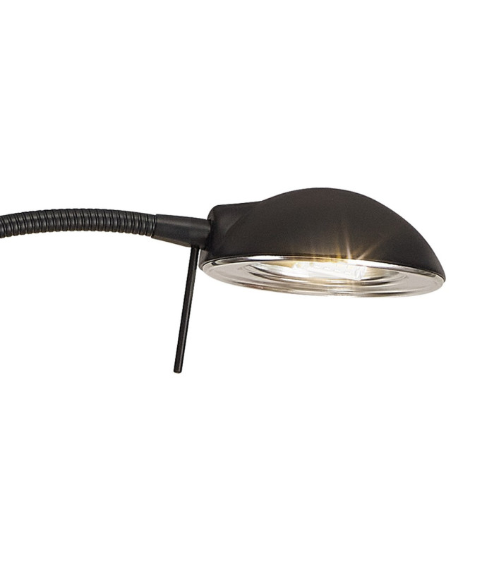 Bamberg Floor Lamp 1 Light G9 Satin Black-6