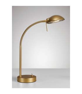 Bamberg Table Lamp 1 Light G9 Gold-2