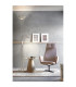 Brazier 2 Light Floor Lamp With USB 2.1 mAh Socket 20+5W LED 3000K Touch Dimmer 2300lm Polished Nickel 3yrs Warranty-4