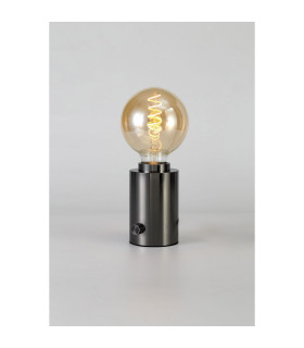 Delp Table Lamp 1 Light E27 Dimmable Pearl Black (Lamps Not Included)-2