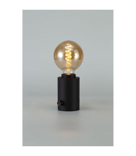 Delp Table Lamp 1 Light E27 Dimmable Sand Black (Lamps Not Included)-2