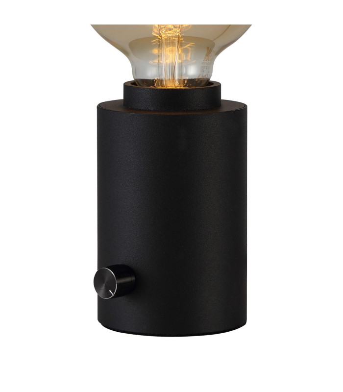 Delp Table Lamp 1 Light E27 Dimmable Sand Black (Lamps Not Included)-6