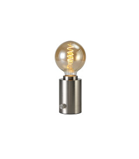 Delp Table Lamp 1 Light E27 Dimmable Sand Nickel (Lamps Not Included)-1