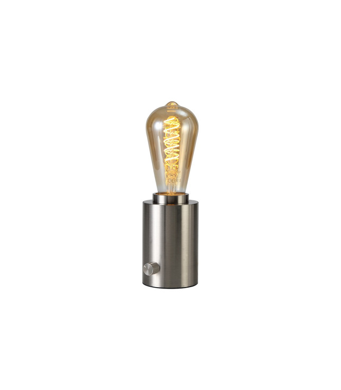 Delp Table Lamp 1 Light E27 Dimmable Sand Nickel (Lamps Not Included)-4