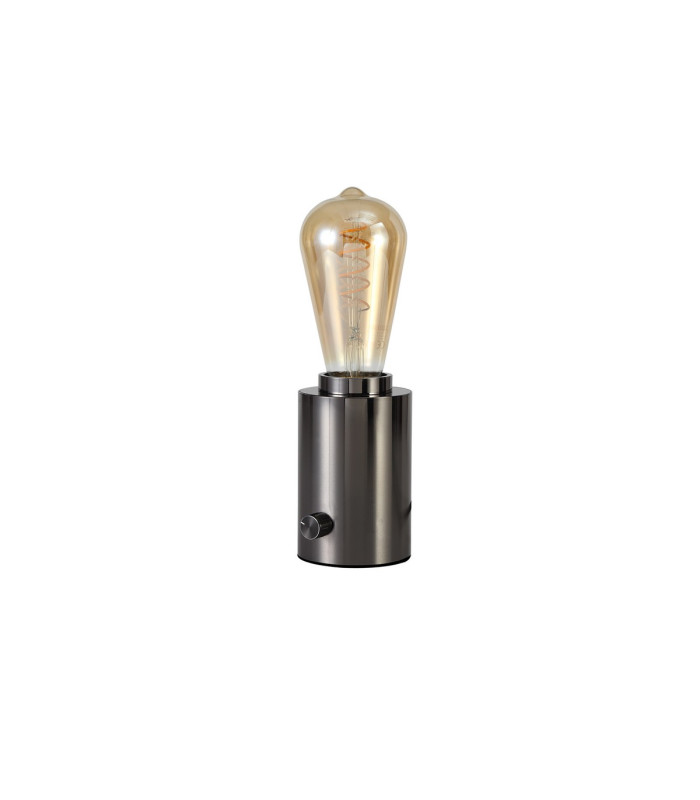 Delp Table Lamp 1 Light E27 Dimmable Sand Nickel (Lamps Not Included)-6