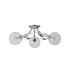 Elm Semi Ceiling 3 Light G9 Polished Chrome/Clear Glass-3