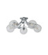 Elm Semi Ceiling 5 Light G9 Polished Chrome/Clear Glass-3