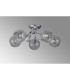 Elm Semi Ceiling 5 Light G9 Polished Chrome/Clear Glass-6
