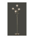 Elm Floor Lamp 4 Light G9 Antique Brass/Clear Glass-2