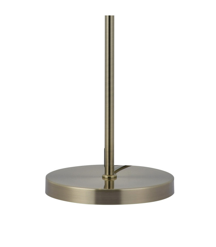 Elm Floor Lamp 4 Light G9 Antique Brass/Clear Glass-6