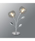 Elm Table Lamp 2 Light G9 Polished Chrome/Clear Glass-2