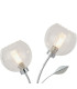 Elm Table Lamp 2 Light G9 Polished Chrome/Clear Glass-4