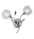 Elm Wall Light 2 Light G9 Polished Chrome/Clear Glass-1