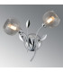 Elm Wall Light 2 Light G9 Polished Chrome/Clear Glass-2