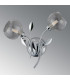 Elm Wall Light 2 Light G9 Polished Chrome/Clear Glass-6