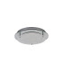 Gino Flush Ceiling 360mm Round 18W 1700 lm LED 4000K Polished Silver-3