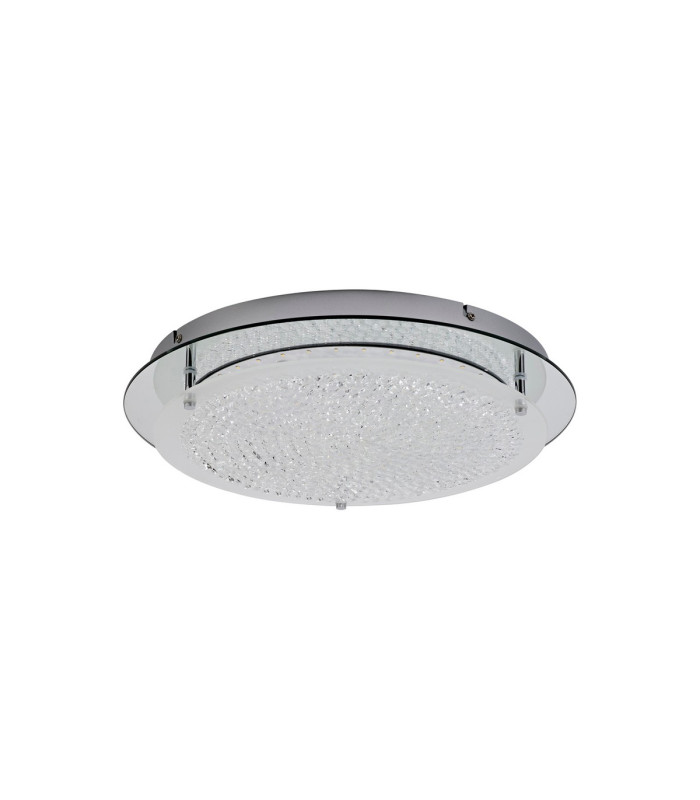 Gino Flush Ceiling 450mm Round 24W 2200lm LED 4000K Polished Silver-3