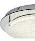 Gino Flush Ceiling 450mm Round 24W 2200lm LED 4000K Polished Silver-4