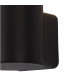 Prado Wall Lamp 1 x E27 IP44 Black/Opal 2yrs Warranty-4