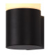 Prado Wall Lamp 1 x E27 IP44 Black/Opal 2yrs Warranty-5