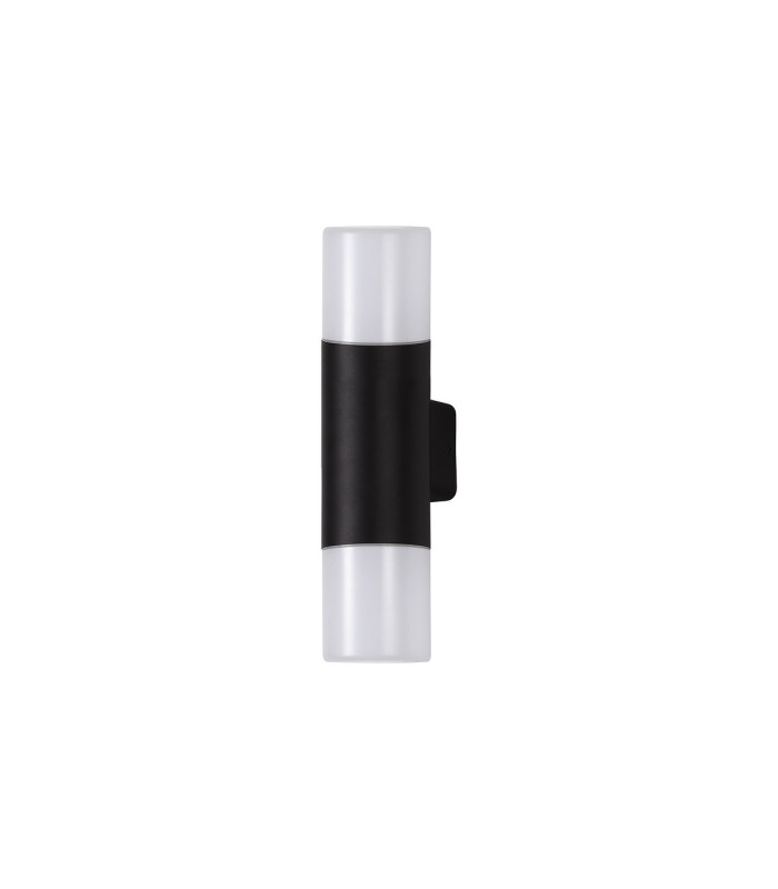 Prado Wall Lamp 2 x E27 IP44 Black/Opal 2yrs Warranty-3