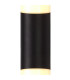 Prado Wall Lamp 2 x E27 IP44 Black/Opal 2yrs Warranty-5