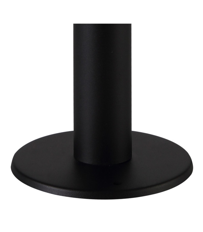 Reva Short Post 1 x E27 IP44 Black/Clear PC 2yrs Warranty-4