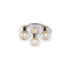 Talia Flush Ceiling Round 3 Light G9 Polished Chrome/Silver/Clear Glass-1