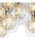 Talia Flush Ceiling Round 5 Light G9 Polished Chrome/Silver/Clear Glass-5