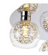 Talia Flush Ceiling Round 5 Light G9 Polished Chrome/Silver/Clear Glass-6