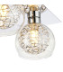 Talia Flush Ceiling Square 4 Light G9 Polished Chrome/Silver/Clear Glass-6