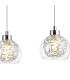 Talia Pendant Linear 3 Light G9 Polished Chrome/Silver/Clear Glass-5