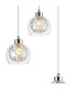 Talia Pendant Round 3 Light G9 Polished Chrome/Silver/Clear Glass-5