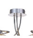 Talia Semi Ceiling Round 3 Light G9 Polished Chrome/Silver/Clear Glass-4