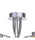 Talia Semi Ceiling Round 5 Light G9 Polished Chrome/Silver/Clear Glass-4