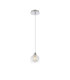 Talia Single Pendant 1 Light G9 Polished Chrome/Silver/Clear Glass-3